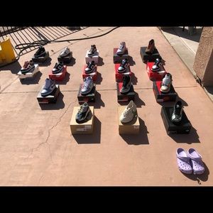 Jordan’s Yeezys Dunks Air Forces Crocs‼️                        ⚠️ Not Really $3